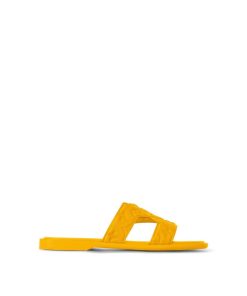 Uomo Louis Vuitton Sandali | Mule Lv Oasis Giallo