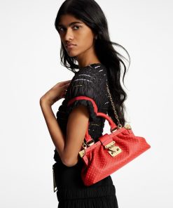 Donna Louis Vuitton Borse Con Catenella E Clutches | Pochette Monogram Rosso