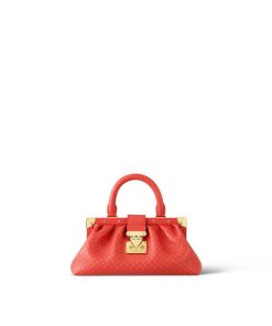 Donna Louis Vuitton Borse Con Catenella E Clutches | Pochette Monogram Rosso