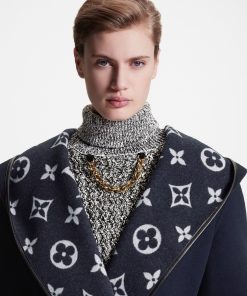 Donna Louis Vuitton Cappotti E Giacche | Cappotto A Vestaglia Con Cappuccio E Dettagli Iconici