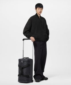 Uomo Louis Vuitton Valigie Con Rotelle | Borsone Horizon Soft Duffle 65