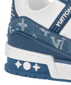 Donna Louis Vuitton Sneakers | Sneaker Lv Trainer Bleu Clair