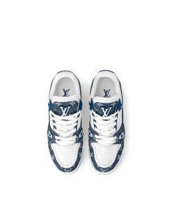 Donna Louis Vuitton Sneakers | Sneaker Lv Trainer Bleu Clair