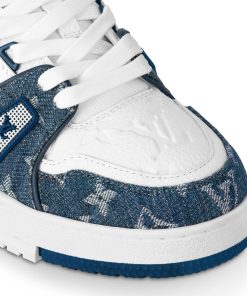 Donna Louis Vuitton Sneakers | Sneaker Lv Trainer Bleu Clair