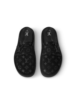 Uomo Louis Vuitton Sandali | Mule Lv Easy Nero