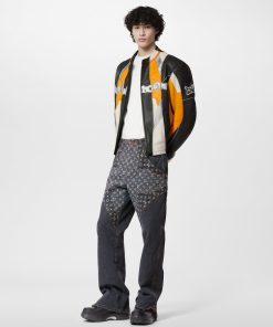 Uomo Louis Vuitton Pantaloni | Jeans Con Fiore Monogram