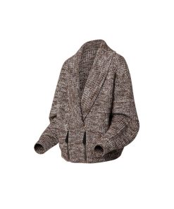 Donna Louis Vuitton Cappotti E Giacche | Cardigan Con Zip E Collo A Scialle