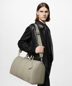 Uomo Louis Vuitton Selezione Di Borse In Pelle | Keepall Bandouliere 50