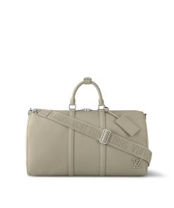 Uomo Louis Vuitton Selezione Di Borse In Pelle | Keepall Bandouliere 50