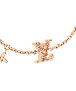 Donna Louis Vuitton Bracciali | Bracciale Lv Iconic Blush Rose Peach