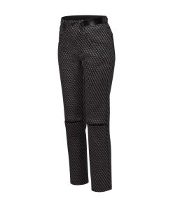 Donna Louis Vuitton Pantaloni | Pantaloni In Jacquard Tecnico Con Spacchi