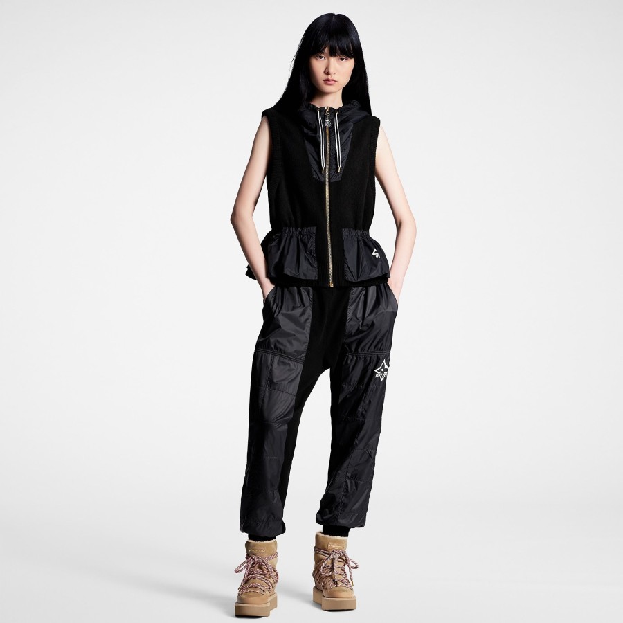 Donna Louis Vuitton Pantaloni | Pantaloni Da Jogging Con Inserti In Nylon