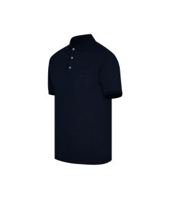 Uomo Louis Vuitton T-Shirt E Polo | Polo Classica A Maniche Corte In Pique Blu Marine