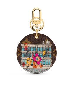 Donna Louis Vuitton Portachiavi E Charms Per Borse | Charm Per Borse E Portachiavi Illustre Xmas New York