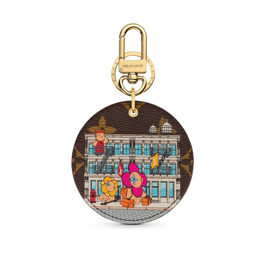 Donna Louis Vuitton Portachiavi E Charms Per Borse | Charm Per Borse E Portachiavi Illustre Xmas New York