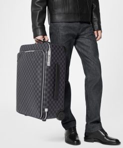 Uomo Louis Vuitton Valigie Con Rotelle | Trolley Pegase