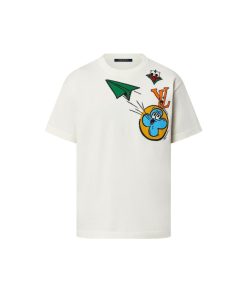 Uomo Louis Vuitton Maglieria E Felpe | T-Shirt Con Motivo Monogram Comics A Intarsio