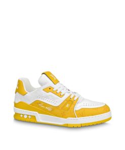 Uomo Louis Vuitton Sneakers | Sneaker Lv Trainer Giallo