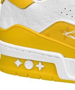 Uomo Louis Vuitton Sneakers | Sneaker Lv Trainer Giallo