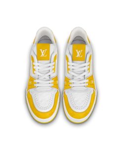 Uomo Louis Vuitton Sneakers | Sneaker Lv Trainer Giallo