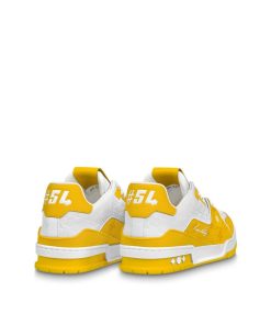 Uomo Louis Vuitton Sneakers | Sneaker Lv Trainer Giallo