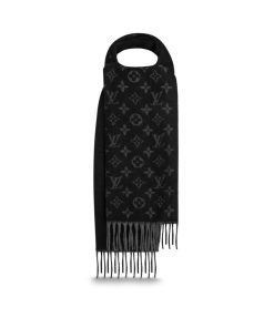 Uomo Louis Vuitton Sciarpe | Sciarpa Monogram Gradient Nero