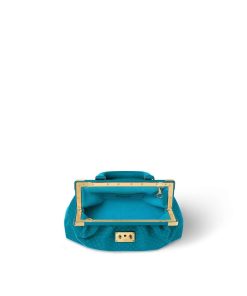 Donna Louis Vuitton Borse Con Catenella E Clutches | Pochette Monogram Blu