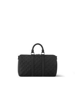 Uomo Louis Vuitton Selezione Di Borse In Pelle | Keepall Bandouliere 35