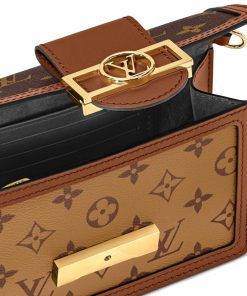 Donna Louis Vuitton Icone Monogram | Portafoglio Dauphine Con Catenella