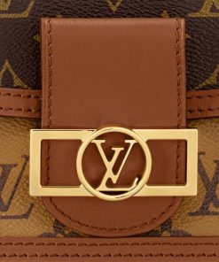 Donna Louis Vuitton Icone Monogram | Portafoglio Dauphine Con Catenella