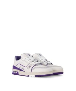 Uomo Louis Vuitton Sneakers | Sneaker Lv Trainer Viola