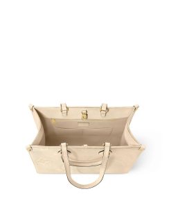 Donna Louis Vuitton Selezione Di Borse In Pelle | Borsa Tote Onthego Mm Crema