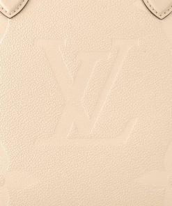 Donna Louis Vuitton Selezione Di Borse In Pelle | Borsa Tote Onthego Mm Crema