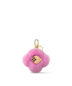 Donna Louis Vuitton Portachiavi E Charms Per Borse | Portachiavi Vivienne Fur Rose