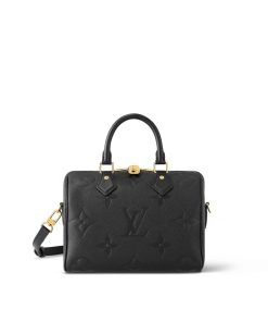 Donna Louis Vuitton Selezione Di Borse In Pelle | Speedy Bandouliere 25 Nero