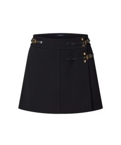 Donna Louis Vuitton Gonne E Shorts | Minigonna A Portafoglio Con Cinturini