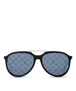 Uomo Louis Vuitton Occhiali Da Sole | Occhiali Da Sole Mix It Up Round Nero