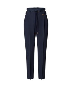 Donna Louis Vuitton Pantaloni | Pantaloni In Twill Di Lana Con Vita A Sacchetto Trompe-L'Oeil