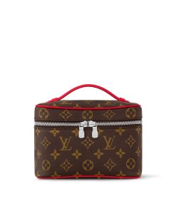 Donna Louis Vuitton Accessori Da Viaggio | Beauty Case Nice Mini Rosso