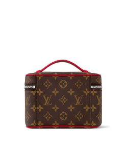 Donna Louis Vuitton Accessori Da Viaggio | Beauty Case Nice Mini Rosso