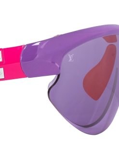 Uomo Louis Vuitton Occhiali Da Sole | Occhiali Da Sole Lv 4Motion Viola