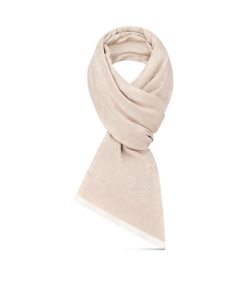 Donna Louis Vuitton Scialli E Stole | Stola Lv Nuage Beige