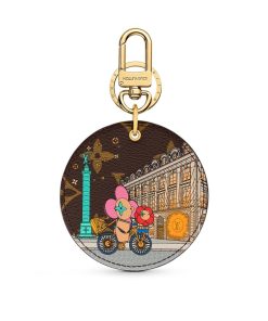 Donna Louis Vuitton Portachiavi E Charms Per Borse | Charm Per Borse E Portachiavi Illustre Xmas Paris