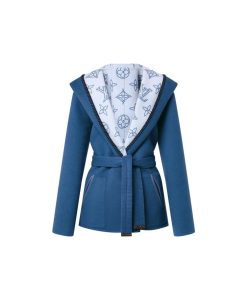 Donna Louis Vuitton Cappotti E Giacche | Cappotto A Vestaglia Lungo Reversibile Con Cappuccio