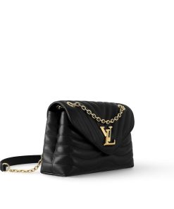 Donna Louis Vuitton Selezione Di Borse In Pelle | Borsa New Wave Chain Gm Nero