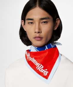 Uomo Louis Vuitton Sciarpe | Set Di Tre Bandane Show Ss23