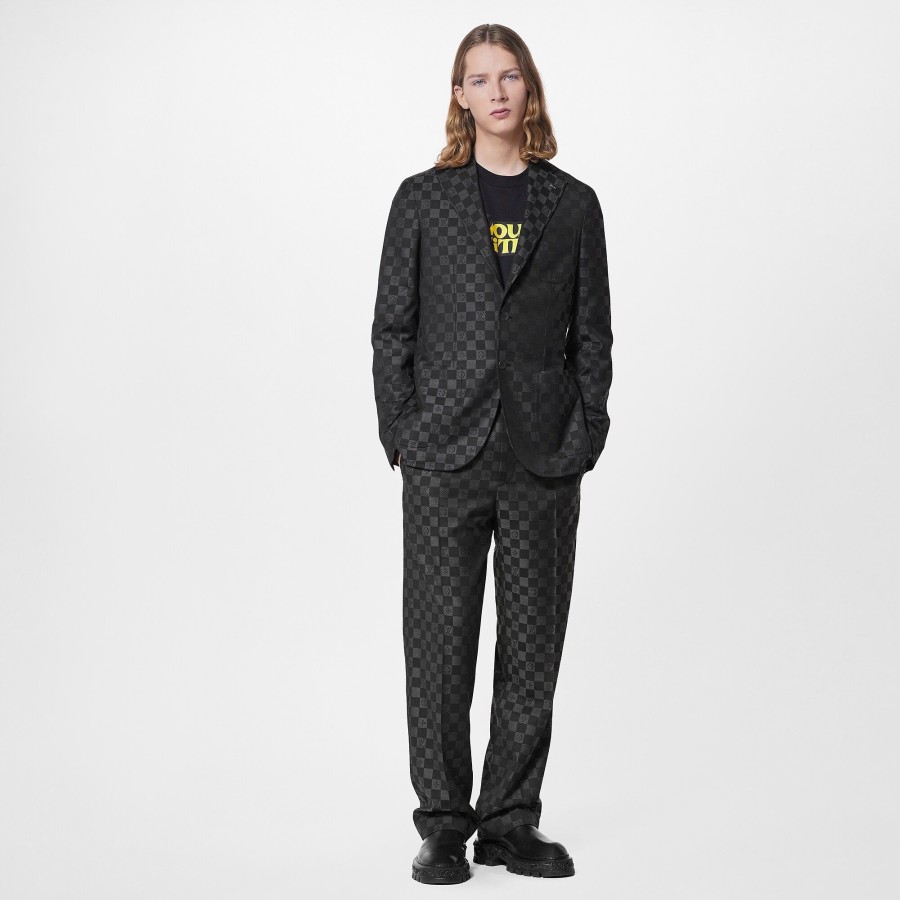 Uomo Louis Vuitton Pantaloni | Pantaloni Con Coulisse