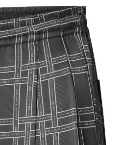 Uomo Louis Vuitton Pantaloni | Pantaloni Morbidi In Misto Seta