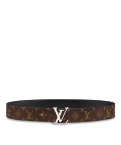 Uomo Louis Vuitton Cinture | Cintura Lv Initiales Reversibile 40 Mm