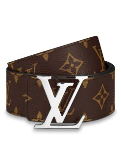 Uomo Louis Vuitton Cinture | Cintura Lv Initiales Reversibile 40 Mm